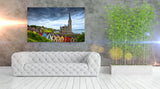 Cityscape Art - Exquisite View Of St. Colman's Cathedral Overlooking Cork Harbor 20427