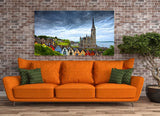 Cityscape Art - Exquisite View Of St. Colman's Cathedral Overlooking Cork Harbor 20427