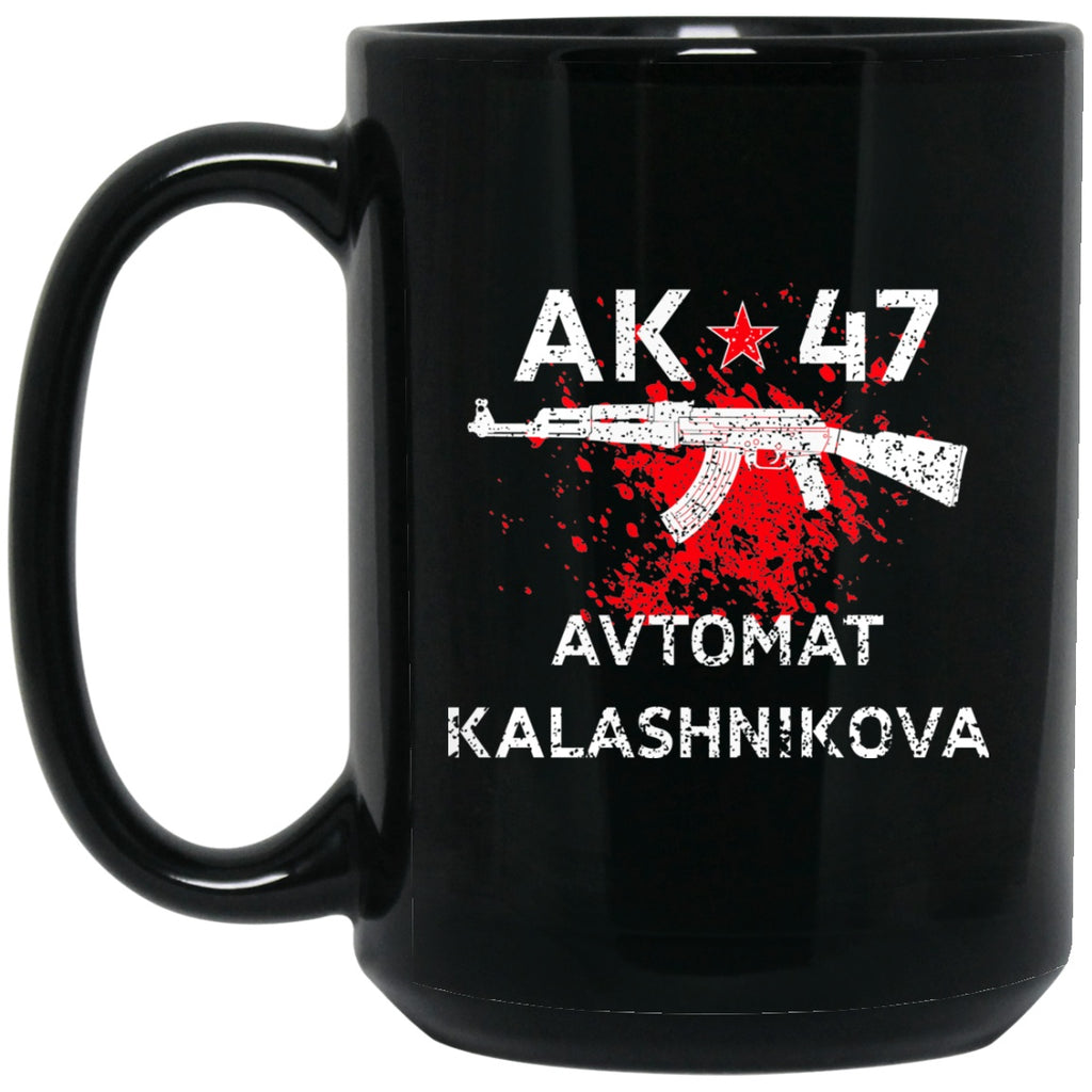 Drinkware - BM15OZ 15 Oz. Black Mug AK47