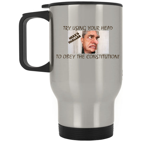Drinkware - XP8400S Silver Stainless Travel Mug Here's Mueller "The Shining"