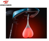 Novelty Item - Bike Balls Tail Light Waterproof Good For Night Cycling LED Red Warning Light
